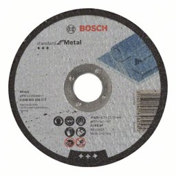 Disc de taiere Bosch drept Standard metal 125 mm 22,23 mm 2,5 mm