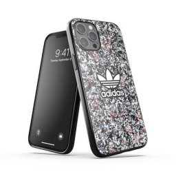 Husa Carcasa adidas OR Belista Flower SS21, Iphone 12 ProMax, negru/hazy Roze/hazy albastru, 43709