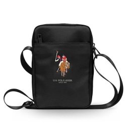 Geanta pentru notebook/tableta U.S. Polo Assn Embroidery Collection 8" Negru