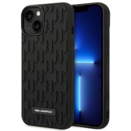 Husa hardcase Karl Lagerfeld 3D Monogram pentru iPhone 14 Plus, culoare negru