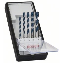 Set de 5 burghie Bosch pentru beton Robust Line CYL-5, 4 - 8 mm