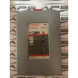 Burghie elicoidale 1-10 mm 19 bucati Bosch HSS PointTeQ ProBox