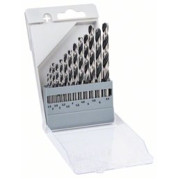Set de burghie Bosch elicoidale HSS PointTeQ 1,5 - 6,5 mm, 13 bucati
