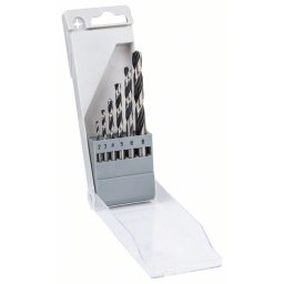 Set de burghie Bosch elicoidale HSS PointTeQ 2 - 8 mm, 6 bucati