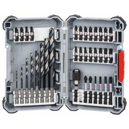 Set Bosch de burghie si capete de surubelnita Impact Control HSS, 35 bucati