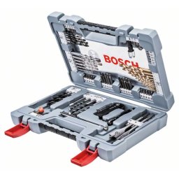Set de burghie si capete de surubelnita Premium X-Line, 76 buc.