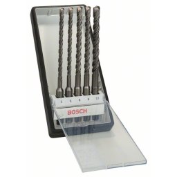 Set de 5 burghie Bosch Robust Line SDS plus-5, 6 - 10 mm