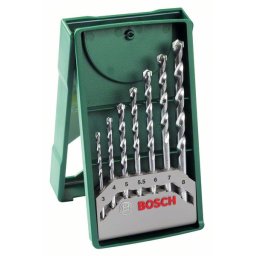 Miniset de 7 burghie X-Line pentru piatra