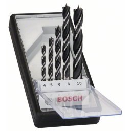 Set de 5 burghie cu cap asimetric Robust Line, 4 - 10 mm