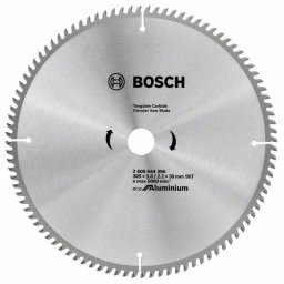 Panza de ferastrau circular Bosch Eco pentru Aluminium 305x3.0/2.2x30 96T