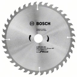 Panza fierastrau circular Eco pentru lemn 254x3.0/2.0x30 40T
