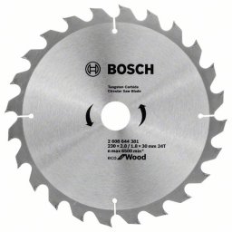 Panza fierastrau circular Eco pentru lemn 230x2.8/1.8x30 24T