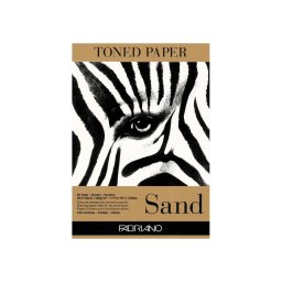 Bloc desen Toned Paper Sand, A3, 120g, 50 file, fara spirala, Fabriano