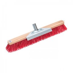 Mătură cu suport de lemn, cu margine pentru rașchetare, 60 cm, fără coadă
