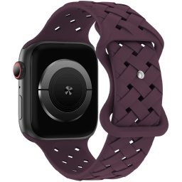 Curea silicon Hoco Flexible Bamboo compatibila cu Apple Watch 1/2/3/4/5/6/SE, 38/40/41mm, Mov