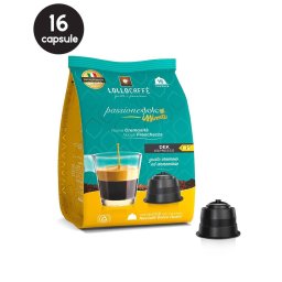 16 Capsule Lollo Caffe Espresso Dek - Compatibile Dolce Gusto
