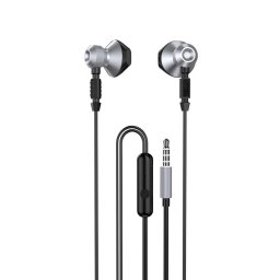 X2C Metal Wired Earbuds 3.5mm Mini Jack Gri