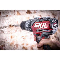 SKIL 3075 HA masina de gaurit cu percutie, 0-500/0-1800/min, compact Brushless, geanta de transport+set de 6 biti, incarcator, 2xAccu