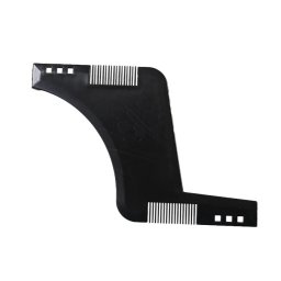 Sablon pentru tuns si barbierit, EVNC, Beard Comb, conturare si pieptanare