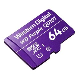 Card MicroSD 64 GB seria Purple Ultra Endurance - Western Digital WDD064G1P0C