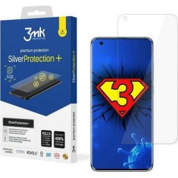 Folie protectie ecran 3mk SilverProtection+ antimicrobiana (Montaj umed) pentru Xiaomi Mi 10