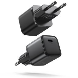 Incarcator de retea L-P202, Negru, 1xUSB-C, 20W, AFC, PD, Quick Charge 3.0
