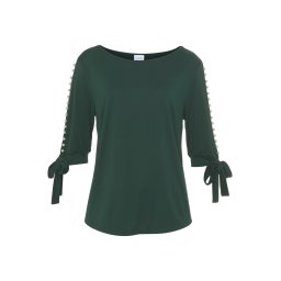 LASCANA Tricou verde închis