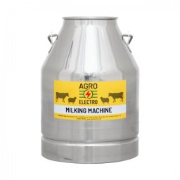 Bidon inox pentru aparat de muls, 30 litri