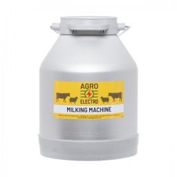 Bidon aluminiu pentru aparat de muls, 30 litri