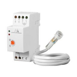 Întrerupător de amurg Maclean, șină DIN, cu sondă externă, 220-240V/AC, 50Hz, 20A, MCE83