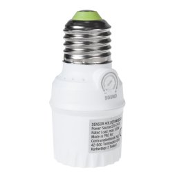 Soclu cu senzor de sunet Maclean, E27 cu senzor de sunet, max 100W, Interval 30dB - 90dB, MCE232
