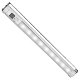 Lampă de bucătărie LED, 9 SMD, cu baterie, senzor PIR pornit/oprit, MCE166
