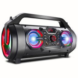 Boxa portabila Bluetooth 5.0, Bazooka AC875, negru