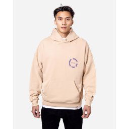 Oversized Hanorac Circle - beige Mărime: S