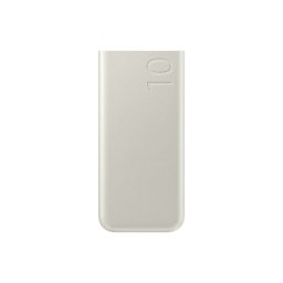 Baterie externa 2 x USB Type C, 10000 mAh, 25W, Beige