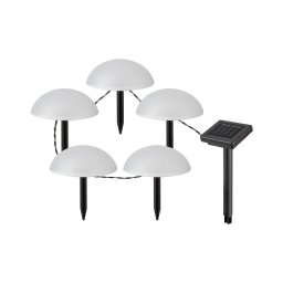 Corp de iluminat LED solar TREPPIO 5xLED/0,2W/1,2V IP44 Rabalux 77008