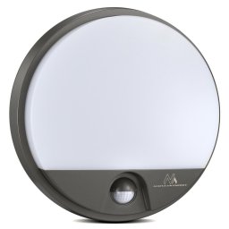Lampă LED cu senzor de mișcare Maclean, infraroșu, gri, 15W, IP54, 1100lm, MCE291 GR