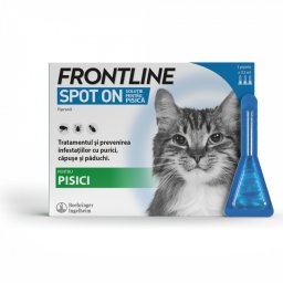 1x Frontline Spot-On Pisica pipeta antiparazitara pisici