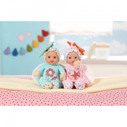 BABY Born - Bebelus Ingeras 18 Cm Cu Hainute Roz Sau Albastre
