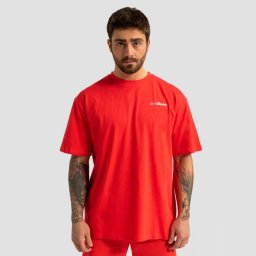 GymBeam Tricou Oversized Limitless Hot Red S