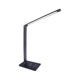 Lampă LED de masă cu încărcare fără fir VARIO LED/5W/230V 3000-6000K negru
