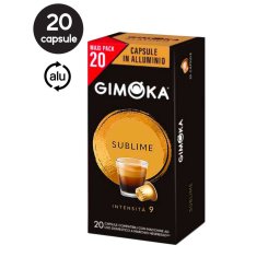 20 Capsule Aluminiu Gimoka Sublime - Compatibile Nespresso