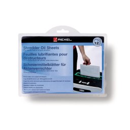Accesorii birotica Coli impregnate cu ulei pentru distrugator documente REXEL 20 buc/set