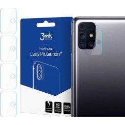 Folie protectie camera foto Flexible Glass compatibila cu Samsung Galaxy M31s Set 4 bucati