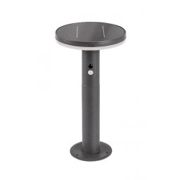 Lampa solară de podea Alaska, cu senzor, H:38 cm