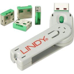 Lindy port lock 4pcs. - Code green
