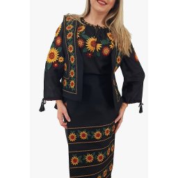 Costum Traditional - IE Vesta si 2 Fote brodate cu model traditional