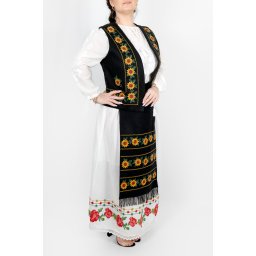 Costum IE Vesta Fusta si 2 Fote Floarea Soarelui
