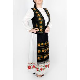 Costum IE Vesta Fusta si 2 Fote Floarea Soarelui