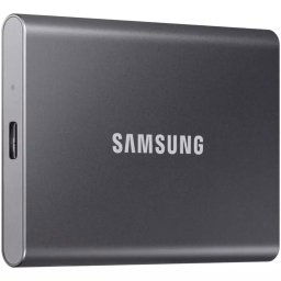 SSD portabil SAMSUNG T7 MU-PC1T0T/WW, 1TB, USB Type-C 3.2, Titan Gray